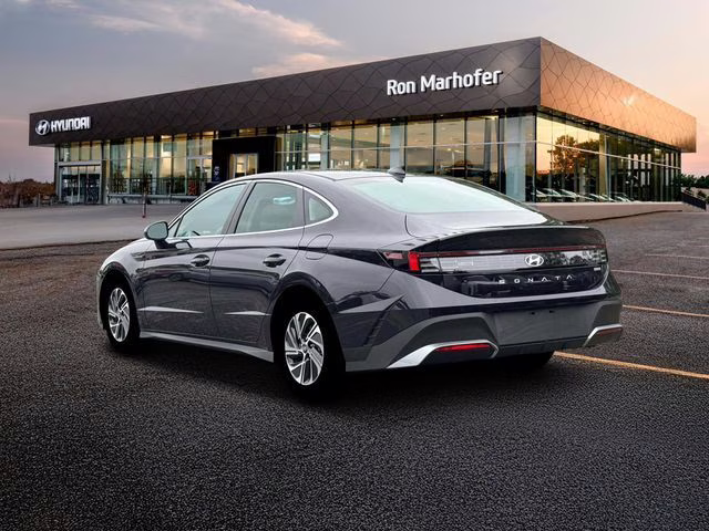 2026 Carbon Blue Hyundai Sonata Hybrid Blue FWD Sedan