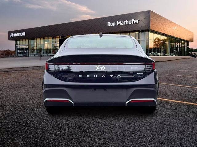 2026 Carbon Blue Hyundai Sonata Hybrid Blue FWD Sedan