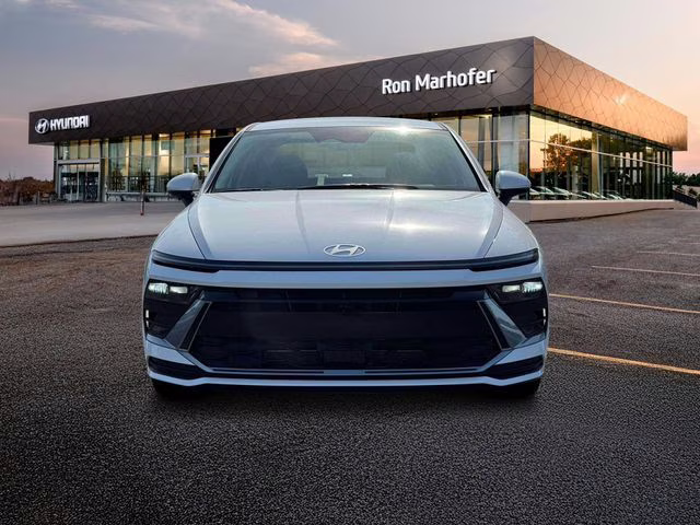 2026 Serenity White Hyundai Sonata Hybrid Blue FWD Sedan