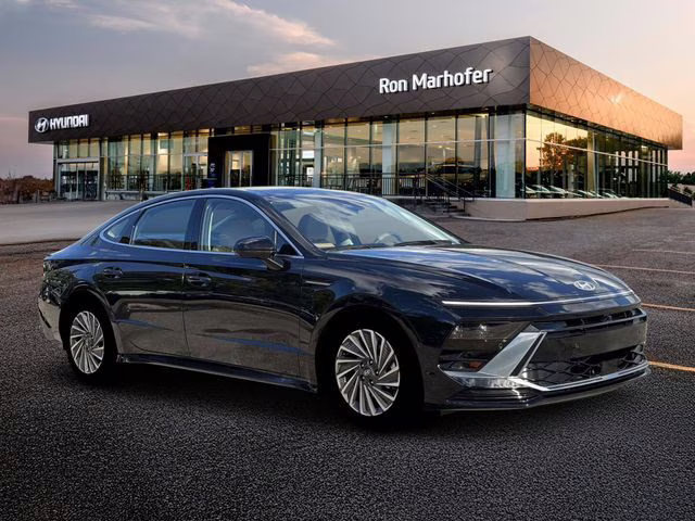 2026 Abyss Black Hyundai Sonata Hybrid Limited FWD Sedan