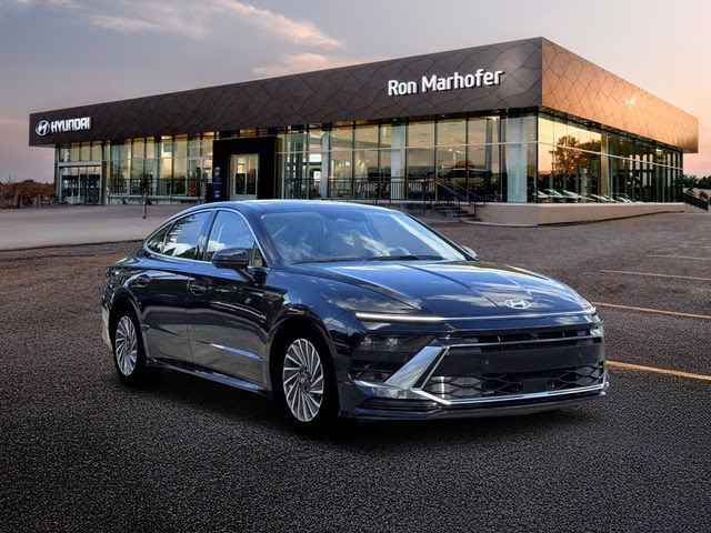 2026 Abyss Black Hyundai Sonata Hybrid Limited FWD Sedan