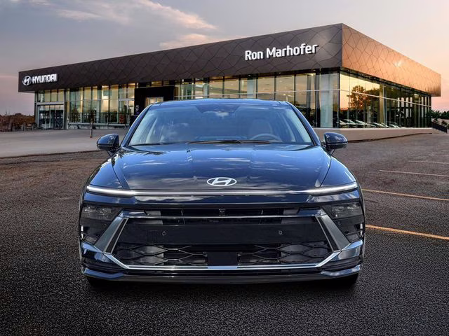 2026 Abyss Black Hyundai Sonata Hybrid Limited FWD Sedan