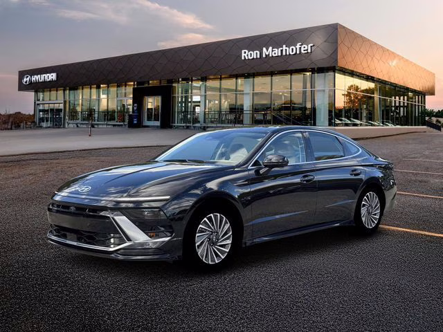 2026 Abyss Black Hyundai Sonata Hybrid Limited FWD Sedan