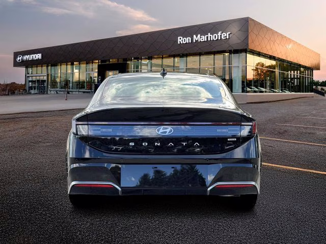2026 Abyss Black Hyundai Sonata Hybrid Limited FWD Sedan