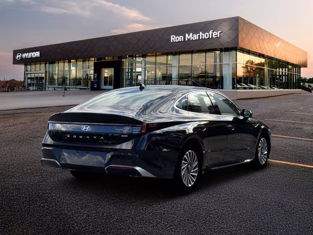 2026 Abyss Black Hyundai Sonata Hybrid Limited FWD Sedan