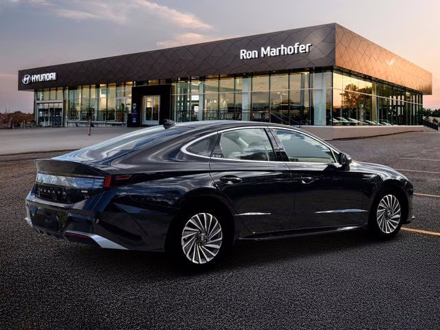 2026 Abyss Black Hyundai Sonata Hybrid Limited FWD Sedan