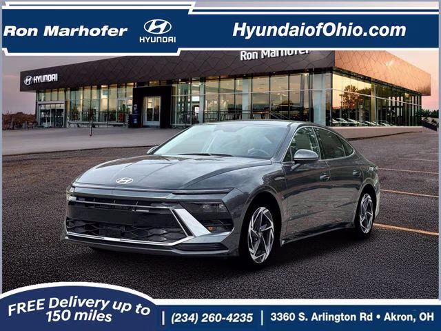 2026 Portofino Gray Hyundai Sonata SEL Sport FWD Sedan