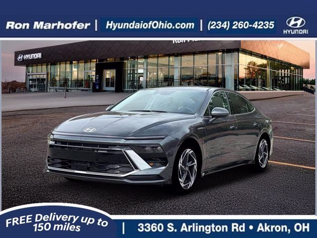 2026 Portofino Gray Hyundai Sonata SEL Sport FWD Sedan