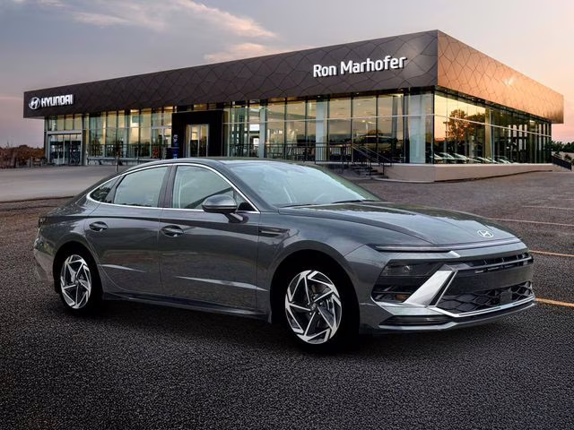 2026 Portofino Gray Hyundai Sonata SEL Sport FWD Sedan