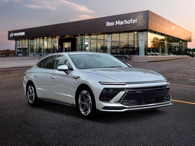 2026 Aero Silver Hyundai Sonata SEL Sport AWD Sedan