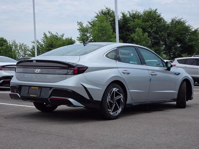 2026 Aero Silver Hyundai Sonata SEL Sport AWD Sedan