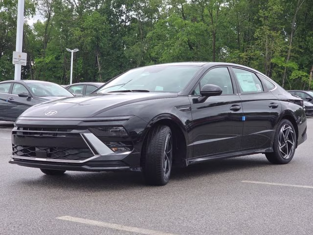 2026 Abyss Black Hyundai Sonata SEL Sport FWD Sedan