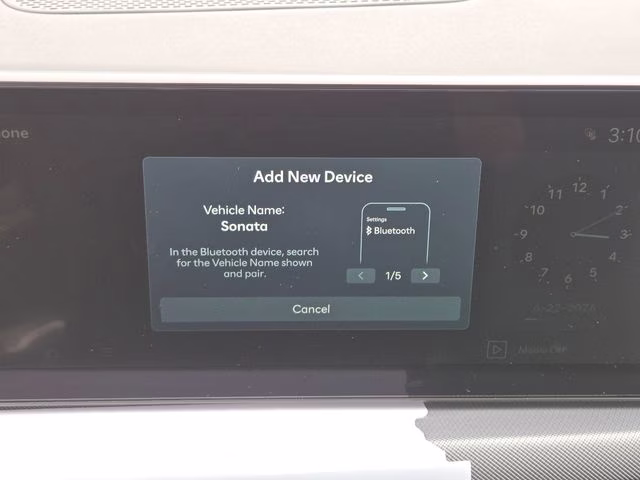 2026 Abyss Black Hyundai Sonata SEL Sport FWD Sedan