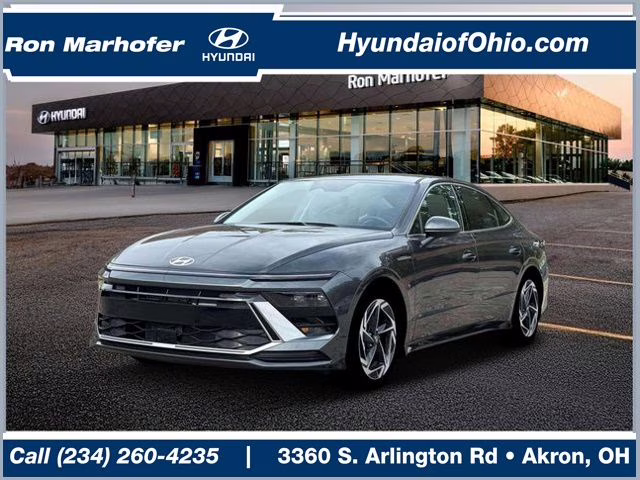 2026 Portofino Gray Hyundai Sonata SEL Sport FWD Sedan
