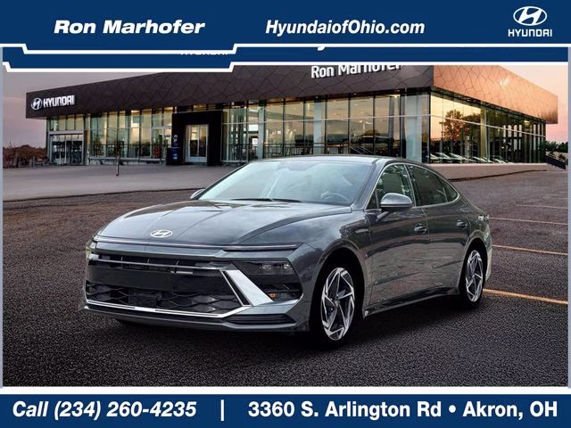2026 Portofino Gray Hyundai Sonata SEL Sport FWD Sedan