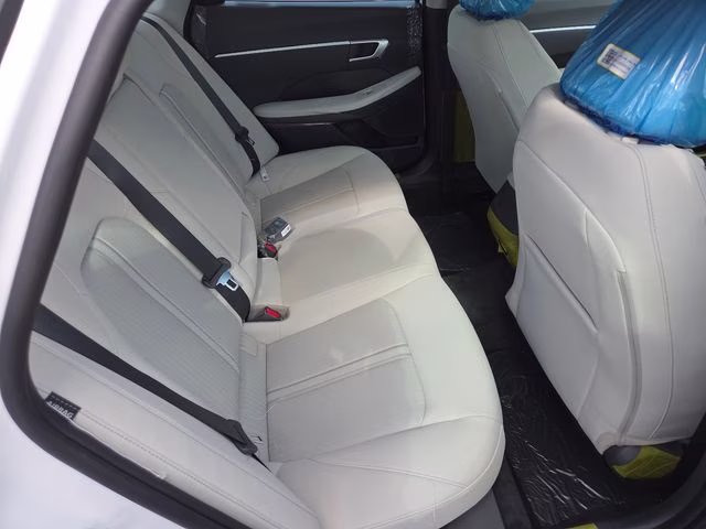 2026 Serenity White Hyundai Sonata SEL Sport FWD Sedan