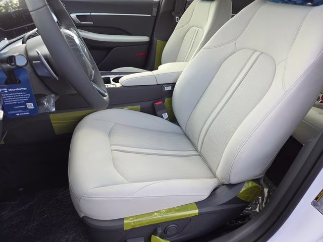 2026 Serenity White Hyundai Sonata SEL Sport FWD Sedan