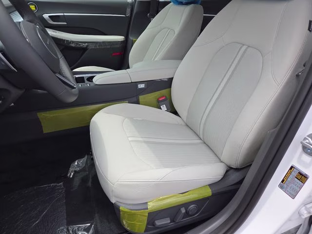2026 Serenity White Hyundai Sonata SEL Sport FWD Sedan