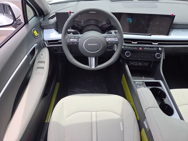 2026 Serenity White Hyundai Sonata SEL Sport FWD Sedan