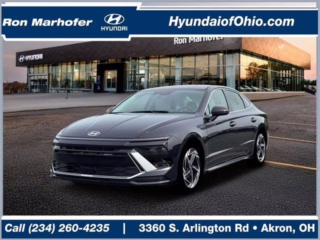 2026 Carbon Blue Hyundai Sonata SEL Sport AWD Sedan