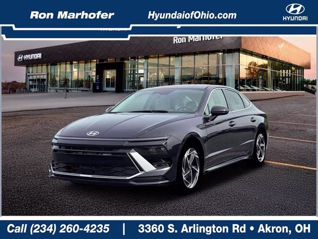 2026 Carbon Blue Hyundai Sonata SEL Sport AWD Sedan