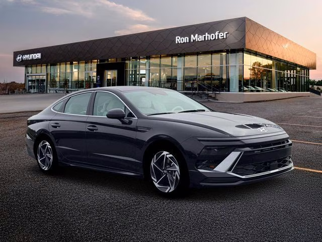 2026 Carbon Blue Hyundai Sonata SEL Sport AWD Sedan