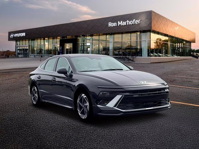 2026 Carbon Blue Hyundai Sonata SEL Sport AWD Sedan