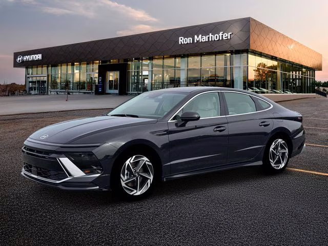 2026 Carbon Blue Hyundai Sonata SEL Sport AWD Sedan