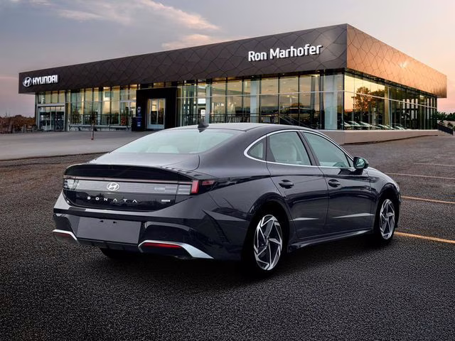 2026 Carbon Blue Hyundai Sonata SEL Sport AWD Sedan