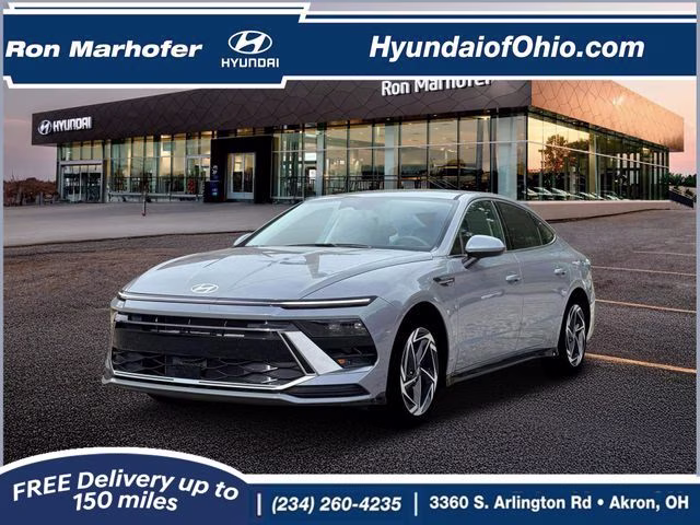 2026 Transmission Blue Hyundai Sonata SEL Sport AWD Sedan