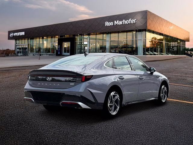 2026 Transmission Blue Hyundai Sonata SEL Sport AWD Sedan