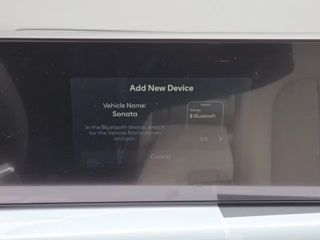 2026 Abyss Black Hyundai Sonata SEL Sport FWD Sedan