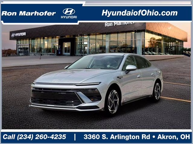 2026 Aero Silver Hyundai Sonata SEL Sport FWD Sedan