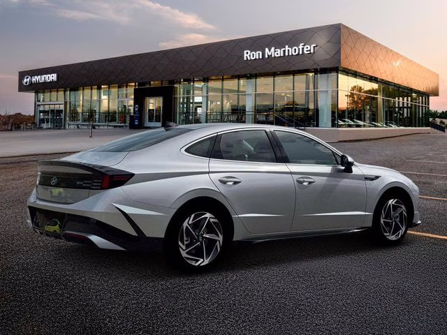 2026 Aero Silver Hyundai Sonata SEL Sport FWD Sedan