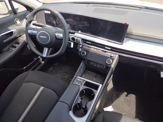 2026 Serenity White Hyundai Sonata SEL Sport FWD Sedan