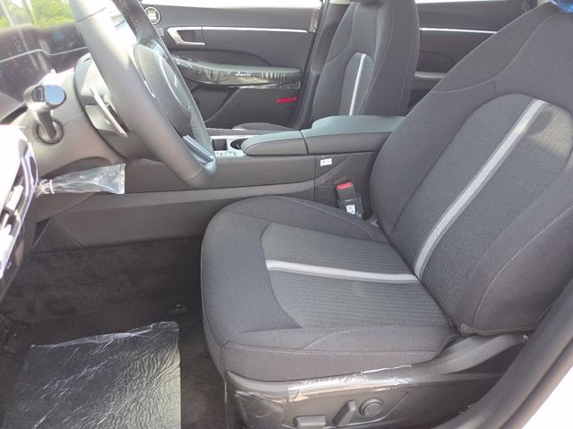 2026 Serenity White Hyundai Sonata SEL Sport FWD Sedan