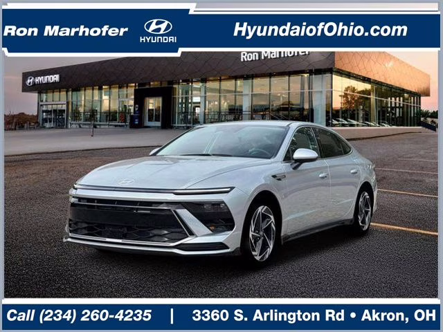 2026 Aero Silver Hyundai Sonata SEL Sport AWD Sedan
