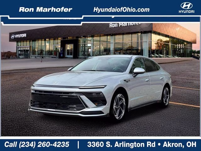 2026 Aero Silver Hyundai Sonata SEL Sport AWD Sedan