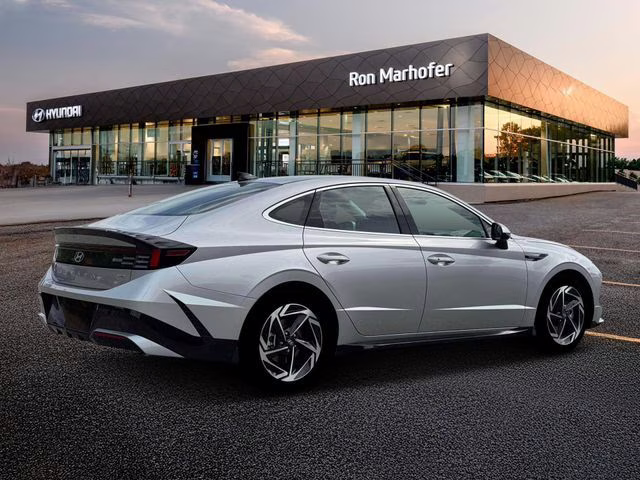 2026 Aero Silver Hyundai Sonata SEL Sport AWD Sedan