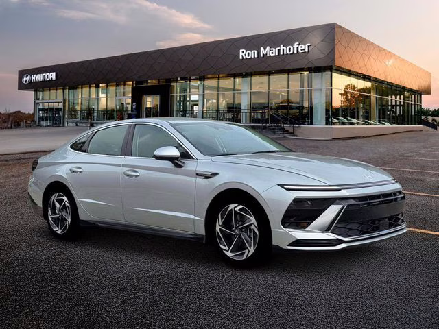 2026 Aero Silver Hyundai Sonata SEL Sport AWD Sedan
