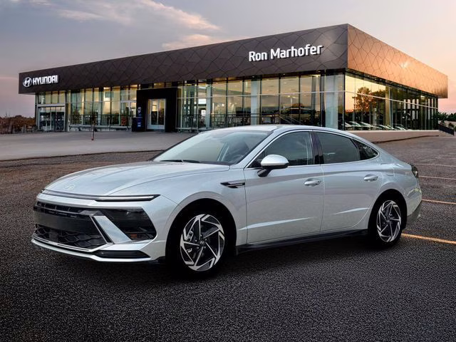 2026 Aero Silver Hyundai Sonata SEL Sport AWD Sedan