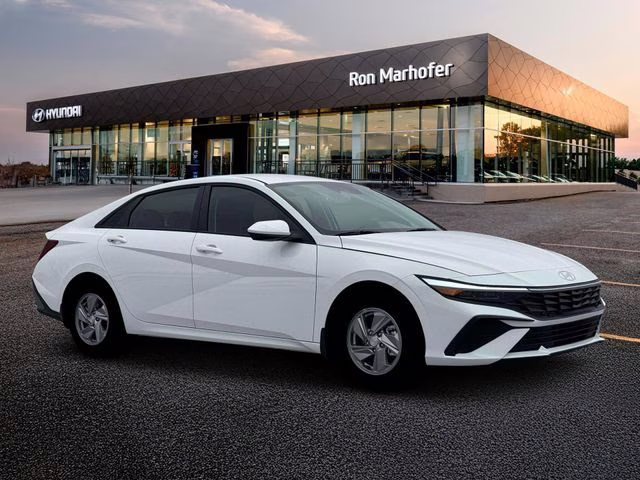 2026 Serenity White Hyundai Elantra SE FWD Sedan