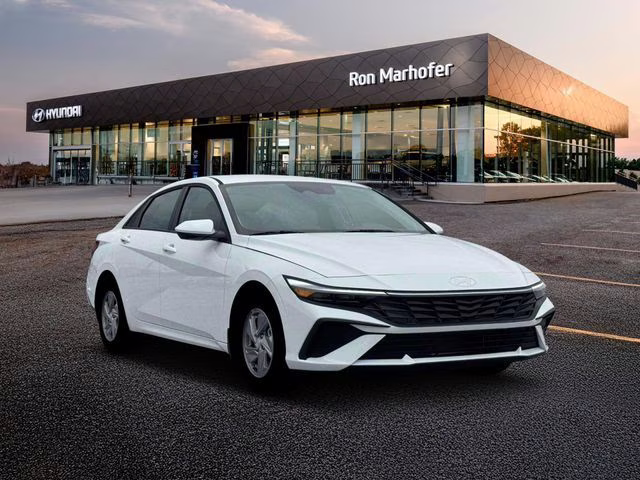 2026 Serenity White Hyundai Elantra SE FWD Sedan