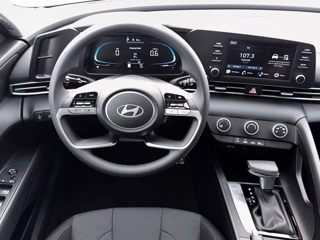 2026 Serenity White Hyundai Elantra SE FWD Sedan