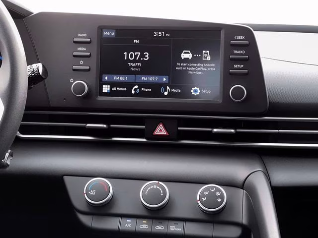 2026 Serenity White Hyundai Elantra SE FWD Sedan