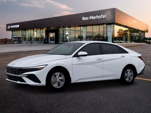 2026 Serenity White Hyundai Elantra SE FWD Sedan