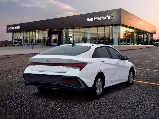2026 Serenity White Hyundai Elantra SE FWD Sedan