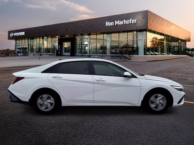2026 Serenity White Hyundai Elantra SE FWD Sedan