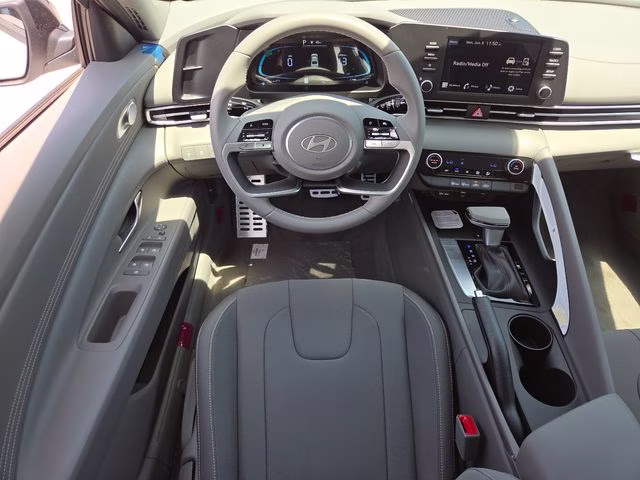2026 Serenity White Pearl Hyundai Elantra SEL Sport FWD Sedan