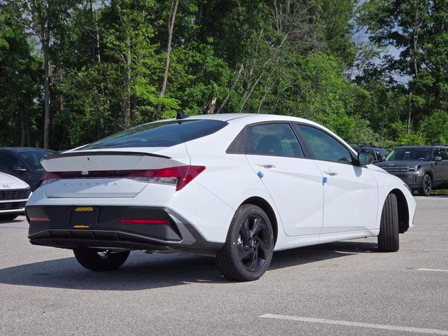 2026 Serenity White Pearl Hyundai Elantra SEL Sport FWD Sedan